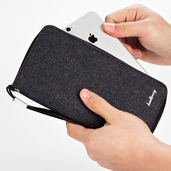 กระเป๋าสตางค์ผู้ชายแบบซิปรอบ [MZ-025]