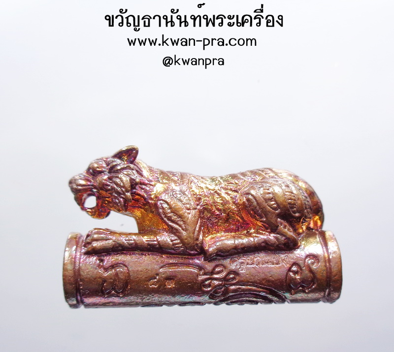 ครูบาเเบ่ง วัดบ้านโตนด ตะกรุดเสือนอนกิน หาเงินเก่ง (KP3501)