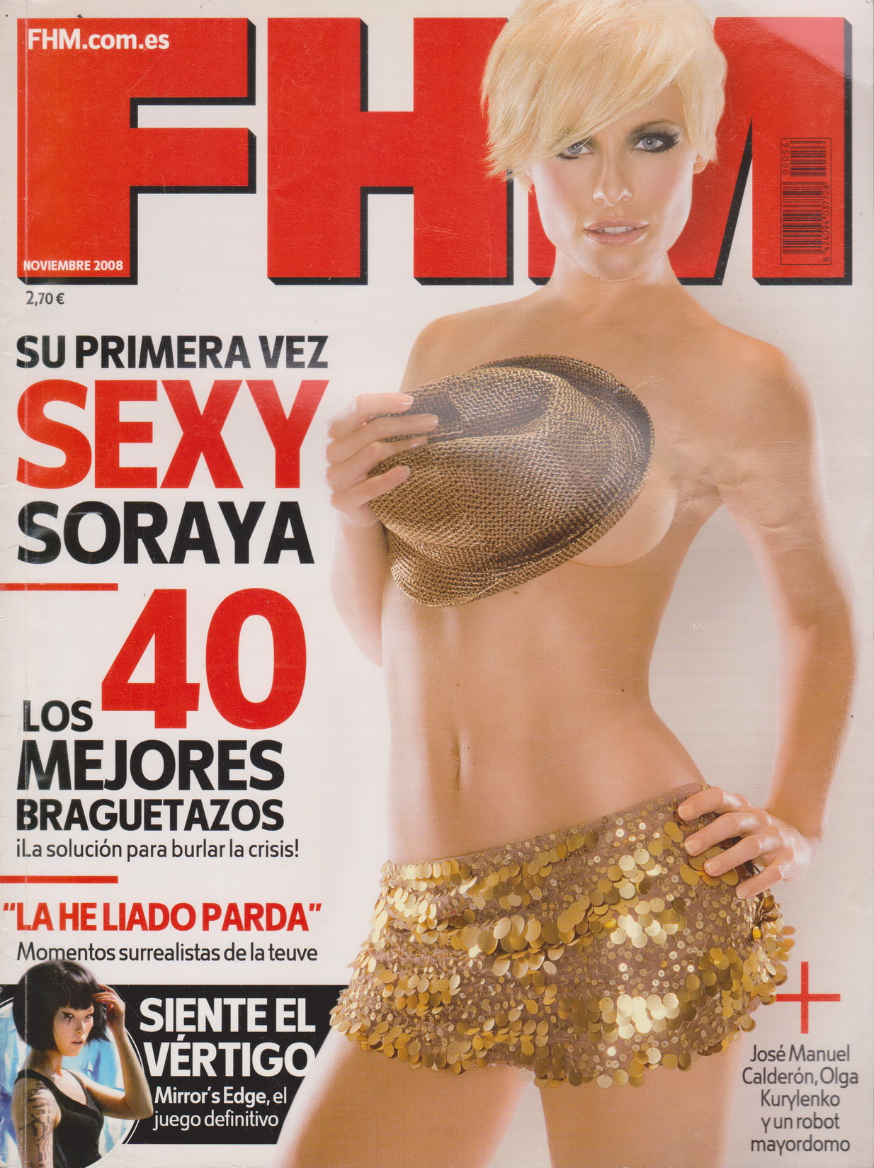 นิตยสาร FHM Spain ฉบับที่ 56 November 2008