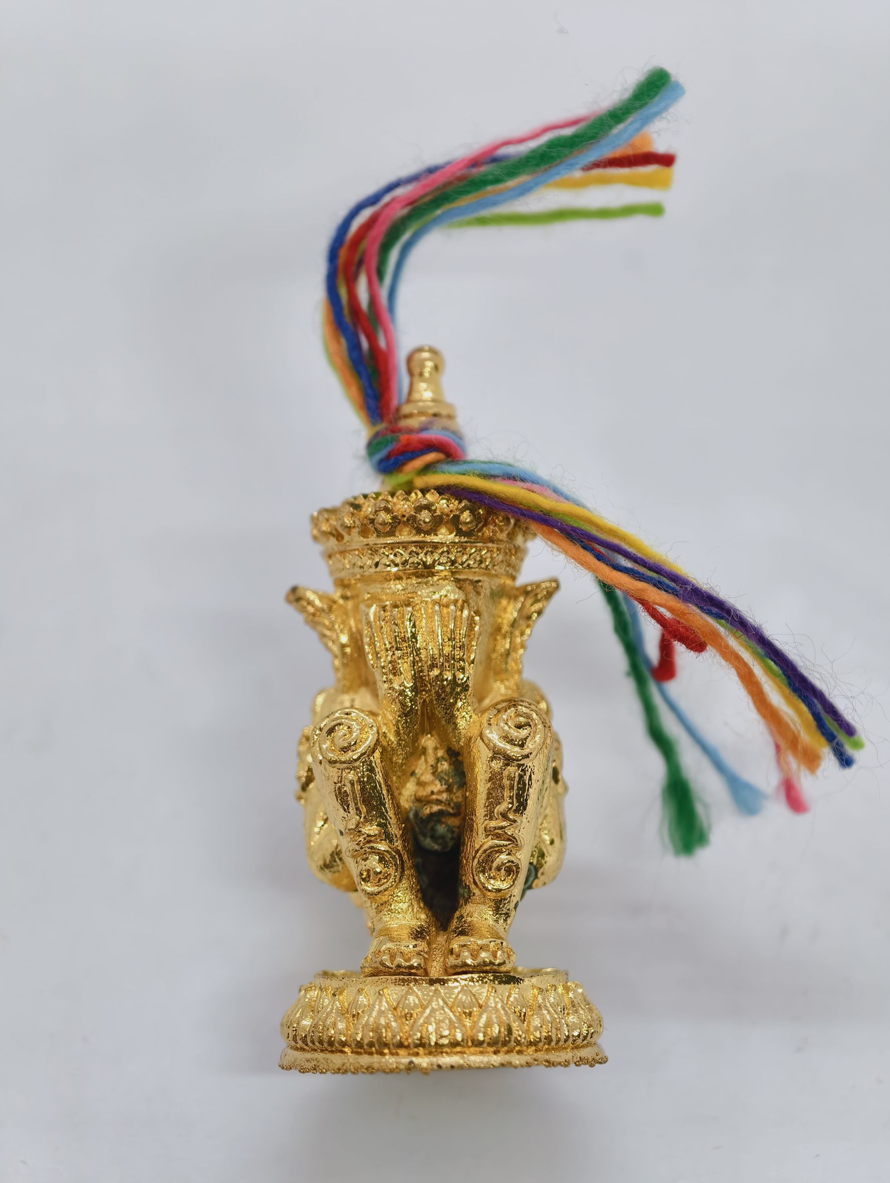 หลวงปู่เปลื้อง วัดพังดาน พระปิดตาในครรภ์ โนราห์ชาตรี รุ่นแรก พิมพ์ใหญ่ KA2588