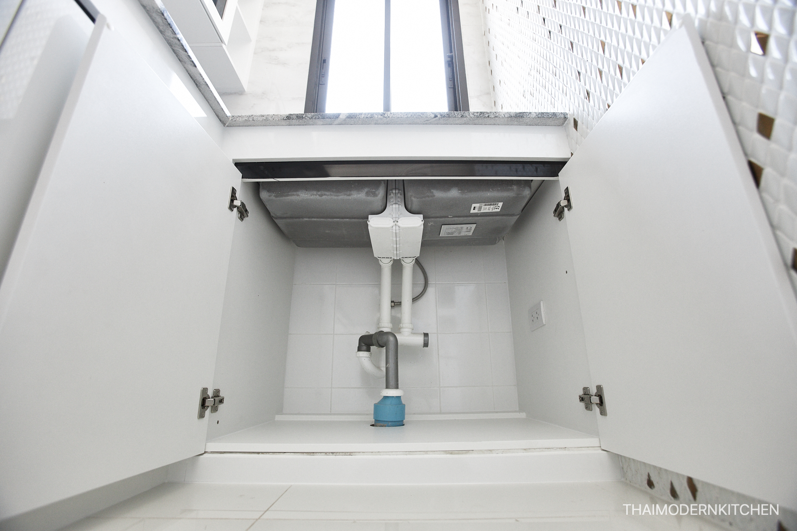 ครัวบิ้วอิน บ้านคุณ สิทธิพงษ์ 4.7 ตู้บน+ 5.15 ตู้ล่าง 0.62 ตู้เต็มสูง 220