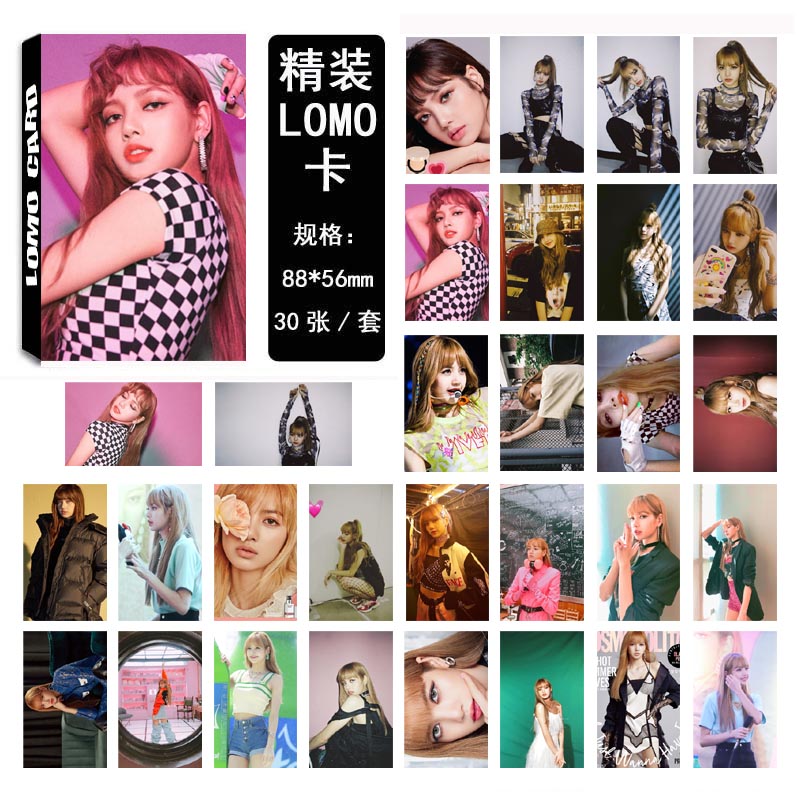 LOMO CARD BLACKPINK 30รูป