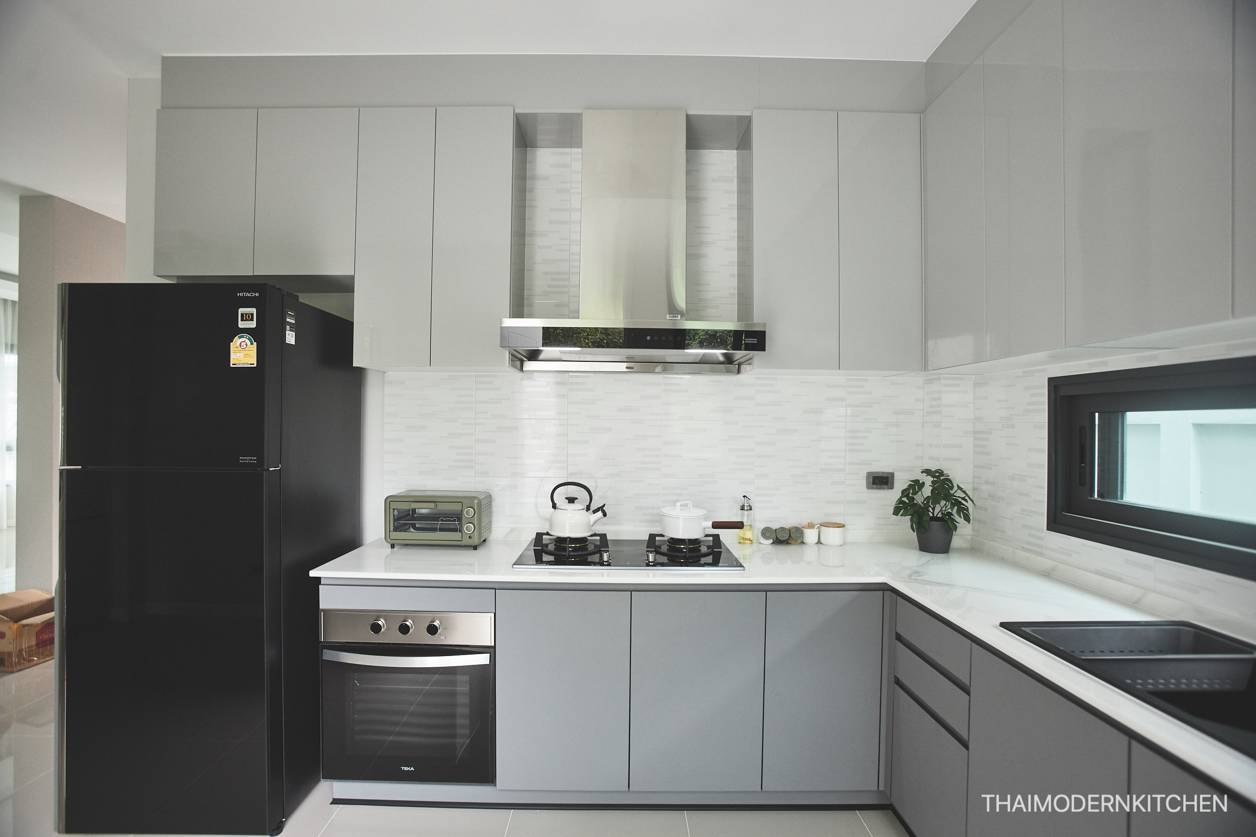 ครัวบิ้วอินบ้านคุณดวงพร ราคา 96,000- หมู่บ้าน Patta Ville สำเนา