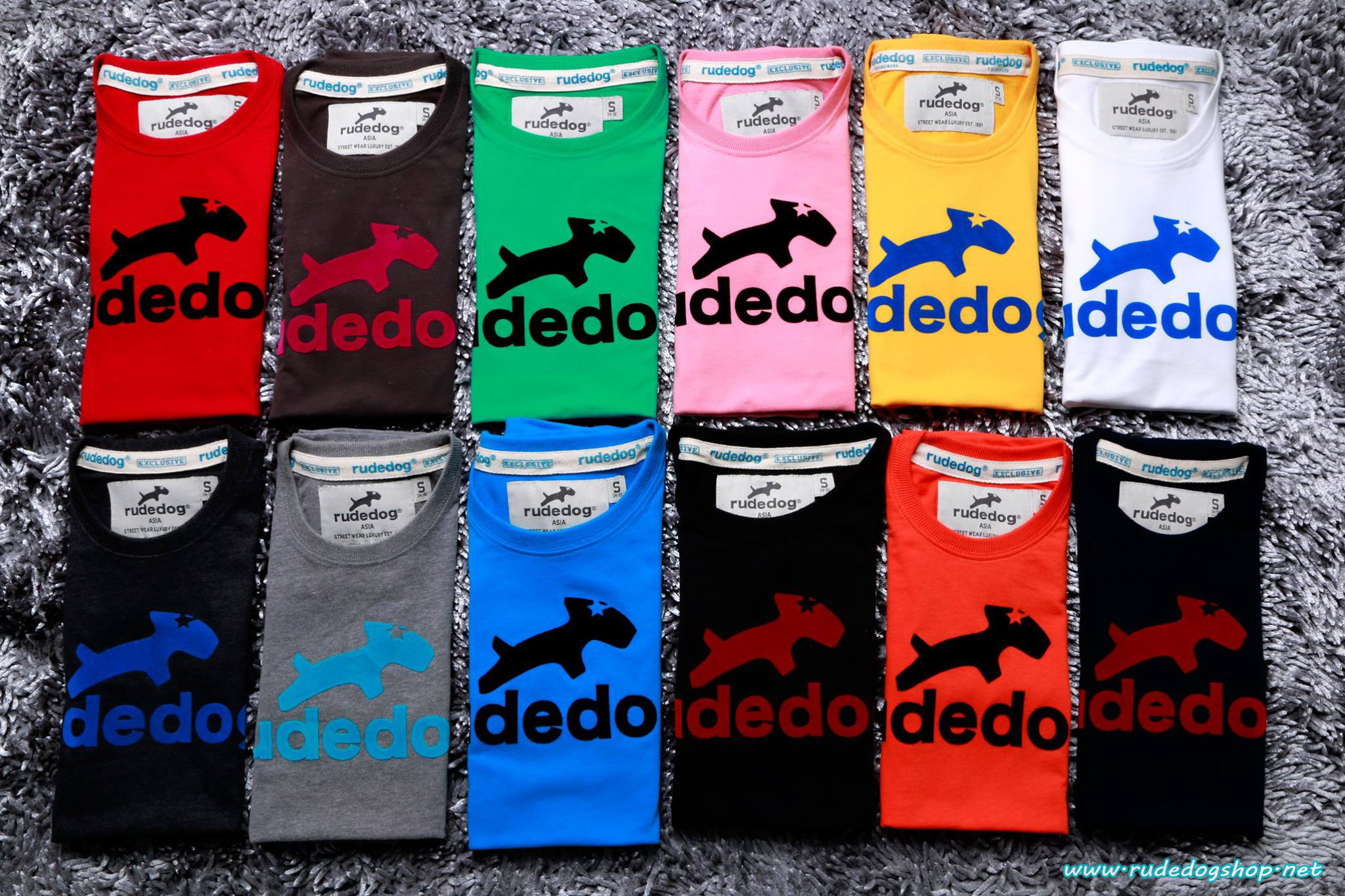 เสื้อยืด Rudedog ผู้หญิง รุ่น New Logo สีเขียว