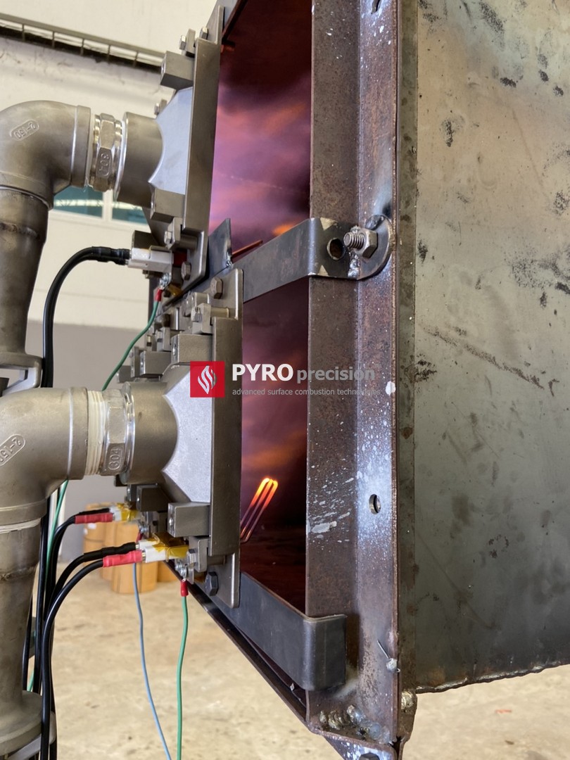 MFB150 MK2 x MFB Gas Burner l เครื่องพ่นไฟแก๊ส 90kW (MK2 จุดเริ่มต้นด้วยชุดสปาร์ค) - สำหรับเตาอบลมร้อน