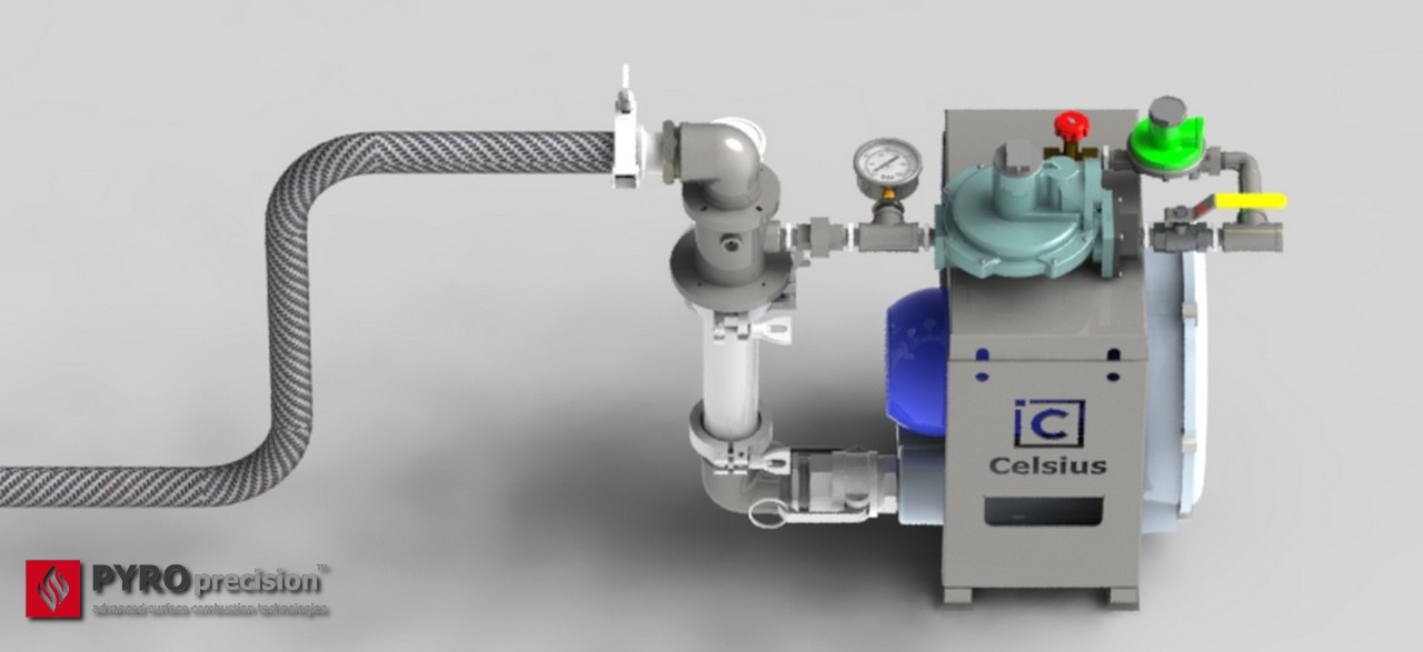 Premix System (Ring Blower) for Constant Power Operation up to 250kW l ชุดผสมแก๊สเครื่องพ่นไฟเกรดอุตสาหกรรม ชนิดปรับตั้งแรงดันแก๊สคงที่