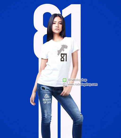 เสื้อยืดแขนสั้น rudedog รุ่น AREA81 (แอเรีย 81)