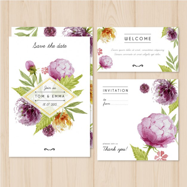 การ์ดแต่งงาน Wedding card สไตล์การออกแบบดีไซน์โดยใช้สีขาวสีพื้นและจัดตกแต่งด้วยดอกไม้สีม่วงทำให้ดูลงตัวสวยงาม การ์ดงานแต่ง ไว้สำหรับ เรียนเชิญแขกผู้มีเกียรติเข้ามาร่วมงานแต่งงาน // ตัวอย่างดีไซน์ การ์ดแต่งงาน การ์ดเชิญ การ์ดสวยๆ