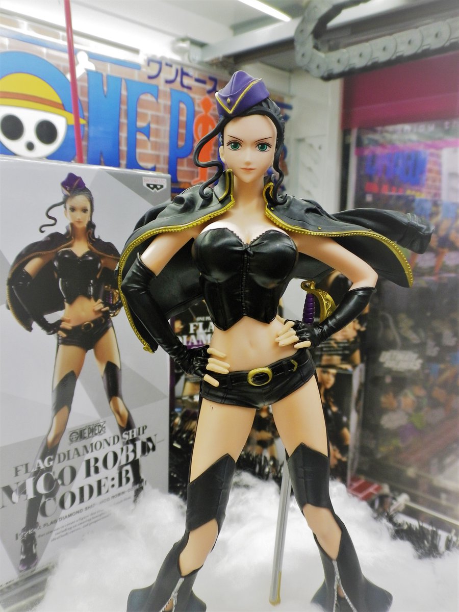 โมเดลวันพีช ลิขสิทธิ์แท้ โรบิน Flag Diamond Ship Robin CODE B