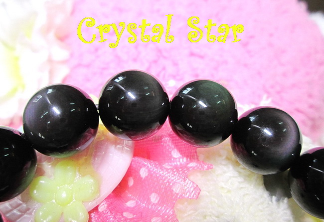 สร้อยข้อมือเรนโบว์ออปซิเดียน เกรด 5A