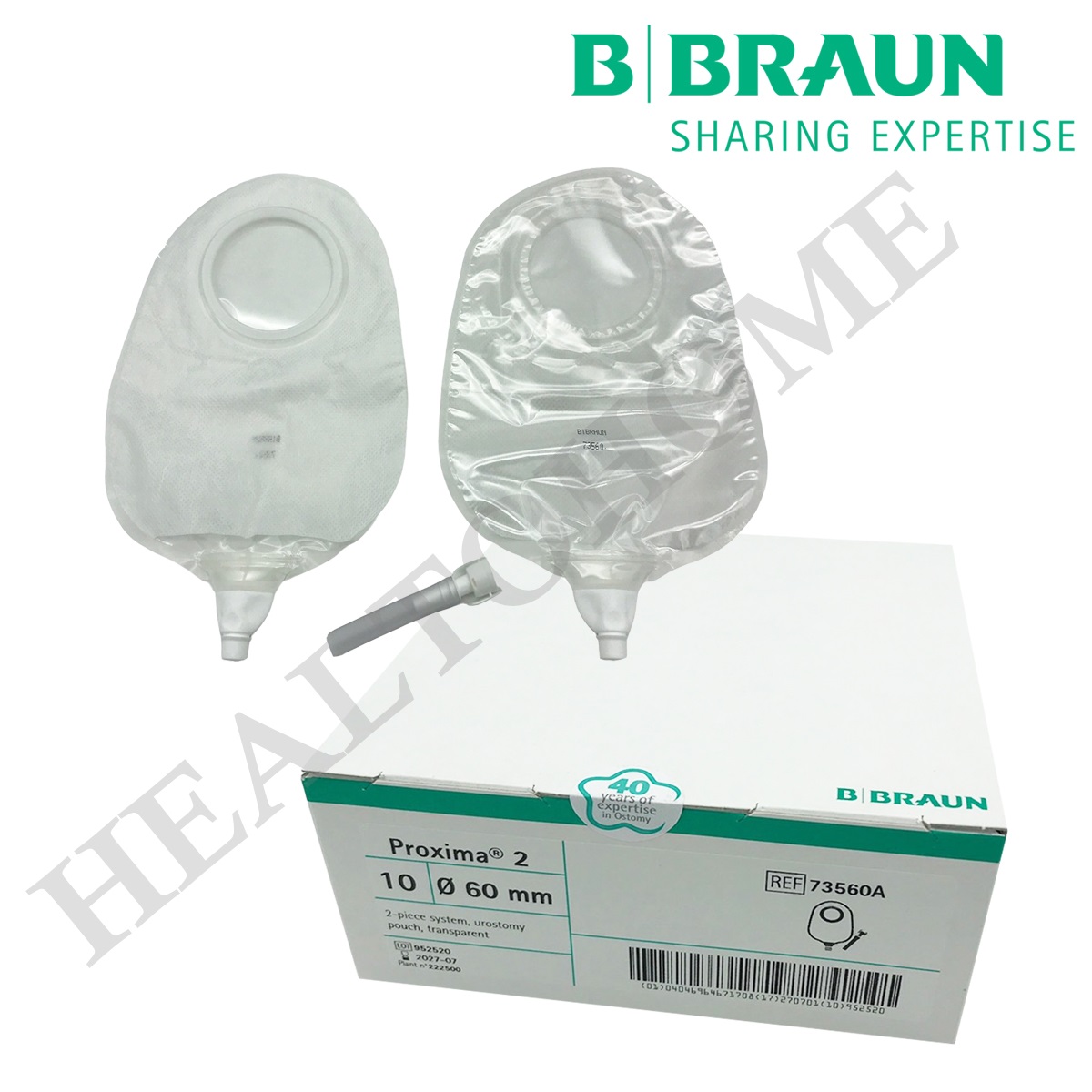 Proxima2 Urostomy ถุงเก็บปัสสาวะหน้าท้อง แบบ 2 ชิ้น (เฉพาะถุง)