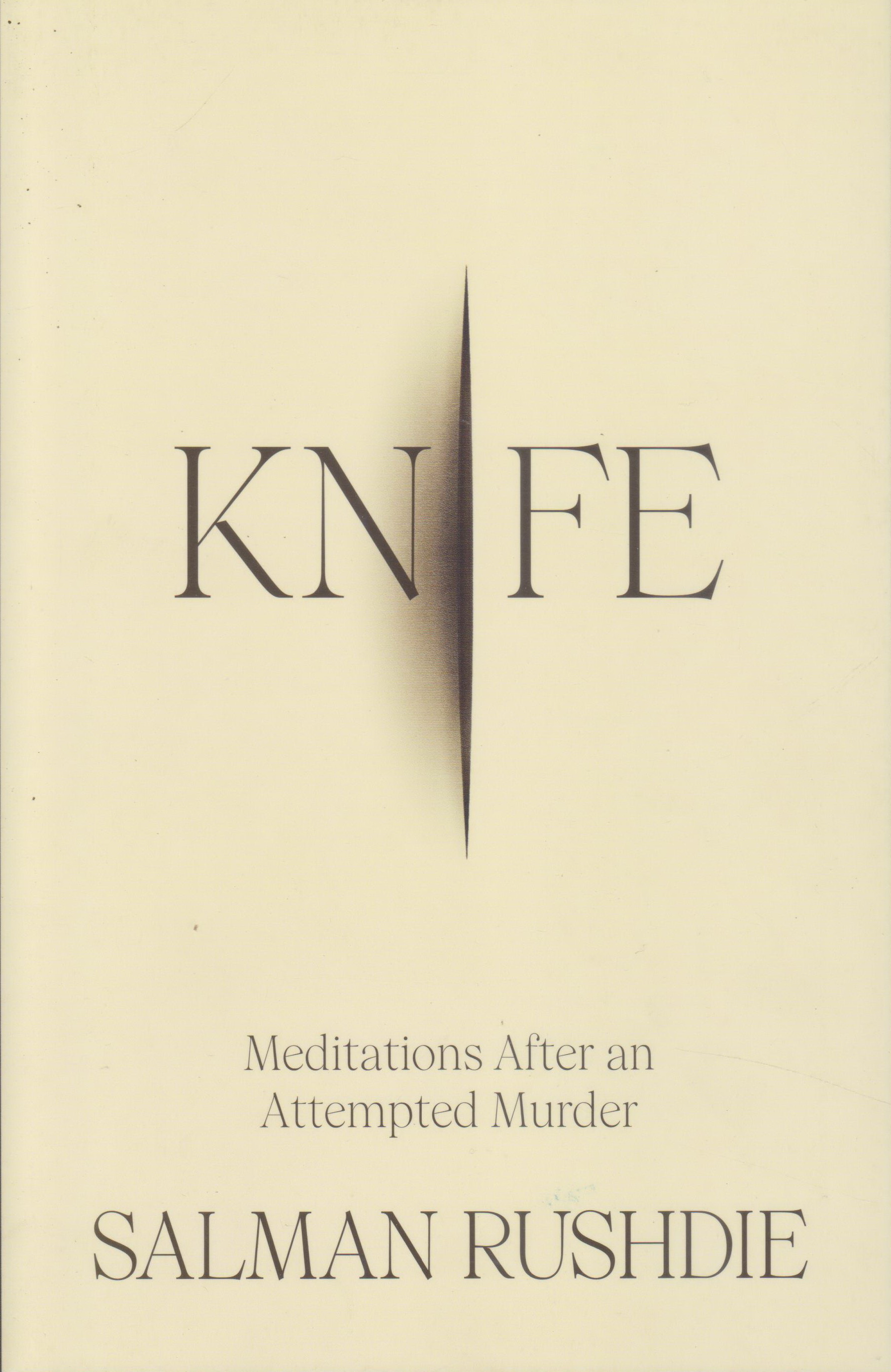 หนังสือภาษาอังกฤษ Knife ในรอยกรีด : Meditations after an Attempted Murde by Salman Rushdie