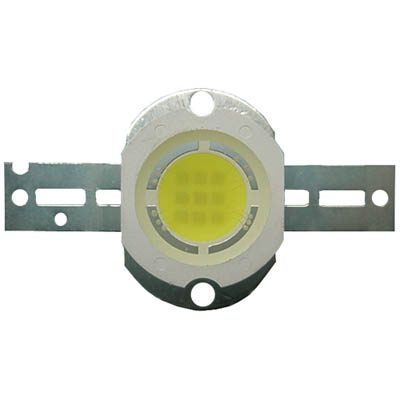 LED 10W แสงขาว 6500K 900LM 9V-12V แบบที่ 1 ทรงวงรี