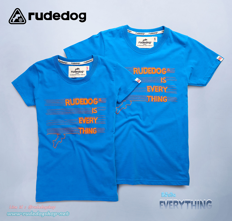 เสื้อยืดแขนสั้นผู้หญิง rudedog รุ่น EveryThing (เอฟเวรี่ติง)