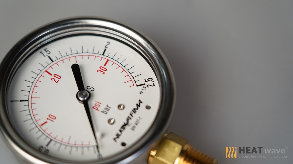 NUOVAFIMA Pressure Gauge 0-2.5 bar l เกจวัดแรงดันแก๊สช่วงแรงดันสูง