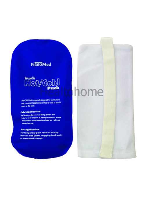 Nanomed Cold Hot pack แผ่นเจลประคบแก้ปวดร้อน/เย็น พร้อมผ้า