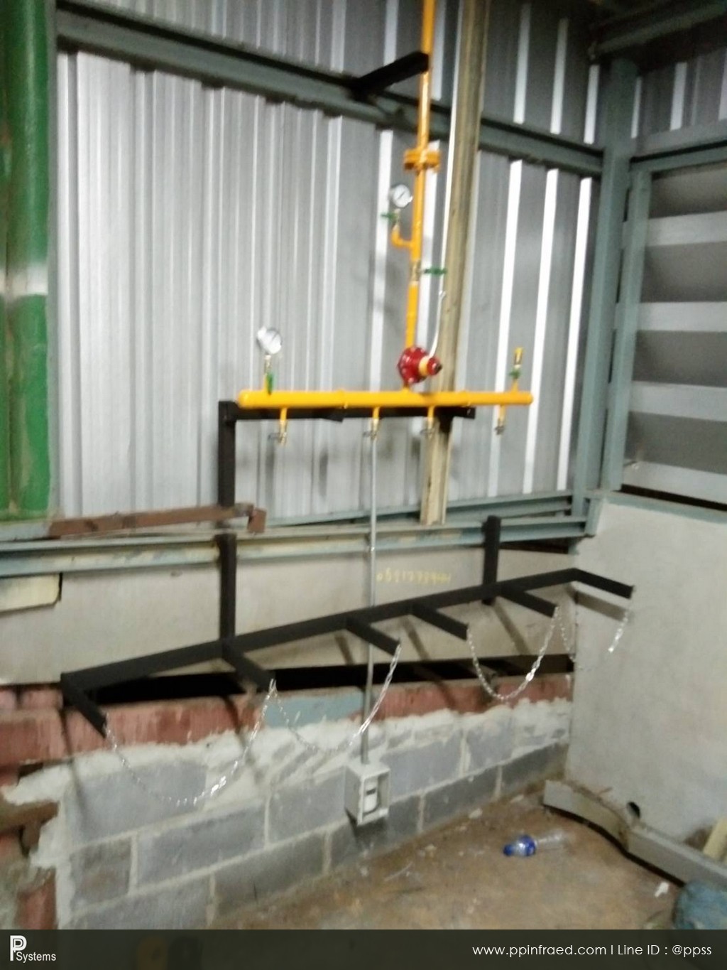 POWDER COATING CTRL MODULE FOR 6 BURNERS, 300x450x150 STEEL BOX, DIGITAL TEMP. CONTROLLER "FOTEK" TAIWAN, OMRON TIMER VERSION.2