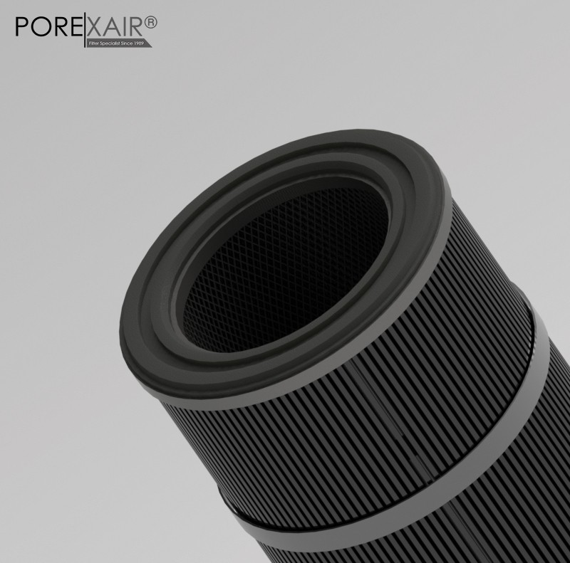 PoreXair Cartridge Filter PA320M CT-20 l ไส้กรองสีฝุ่น Anti-Static Polyester ขนาด 330x216x600