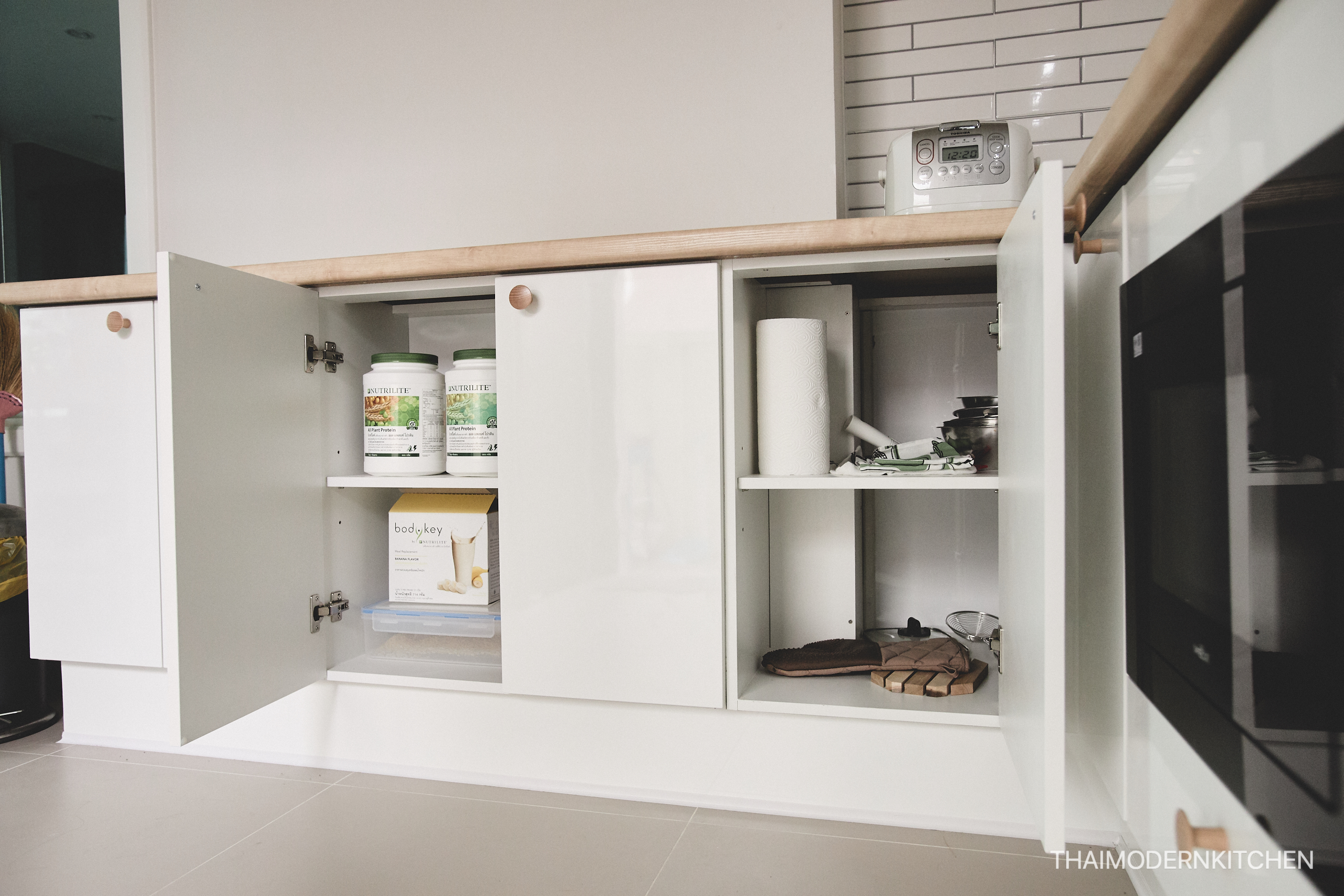 ครัวบิ้วอิน บ้านคุณ กลวัชร ราคา 61000- มบ.ศุภาลัยไพรด์ บางนา-ลาดกระบัง 2.85 +1.74 ตู้บน+ล่าง