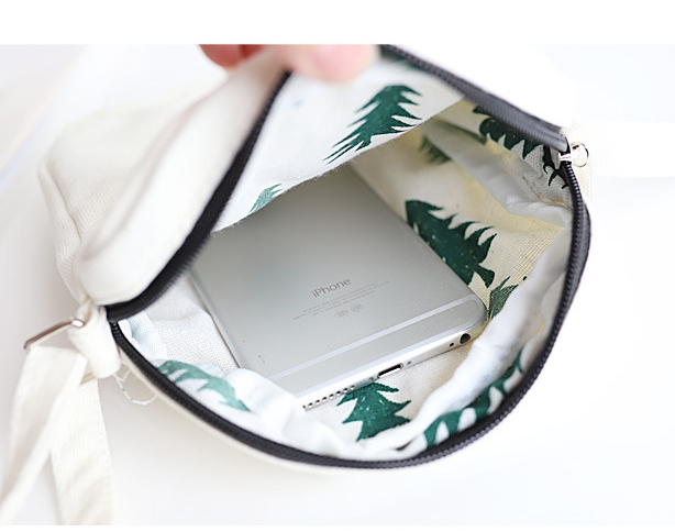 กระเป๋าผ้า Canvas สะพายข้างใบเล็กน่ารัก