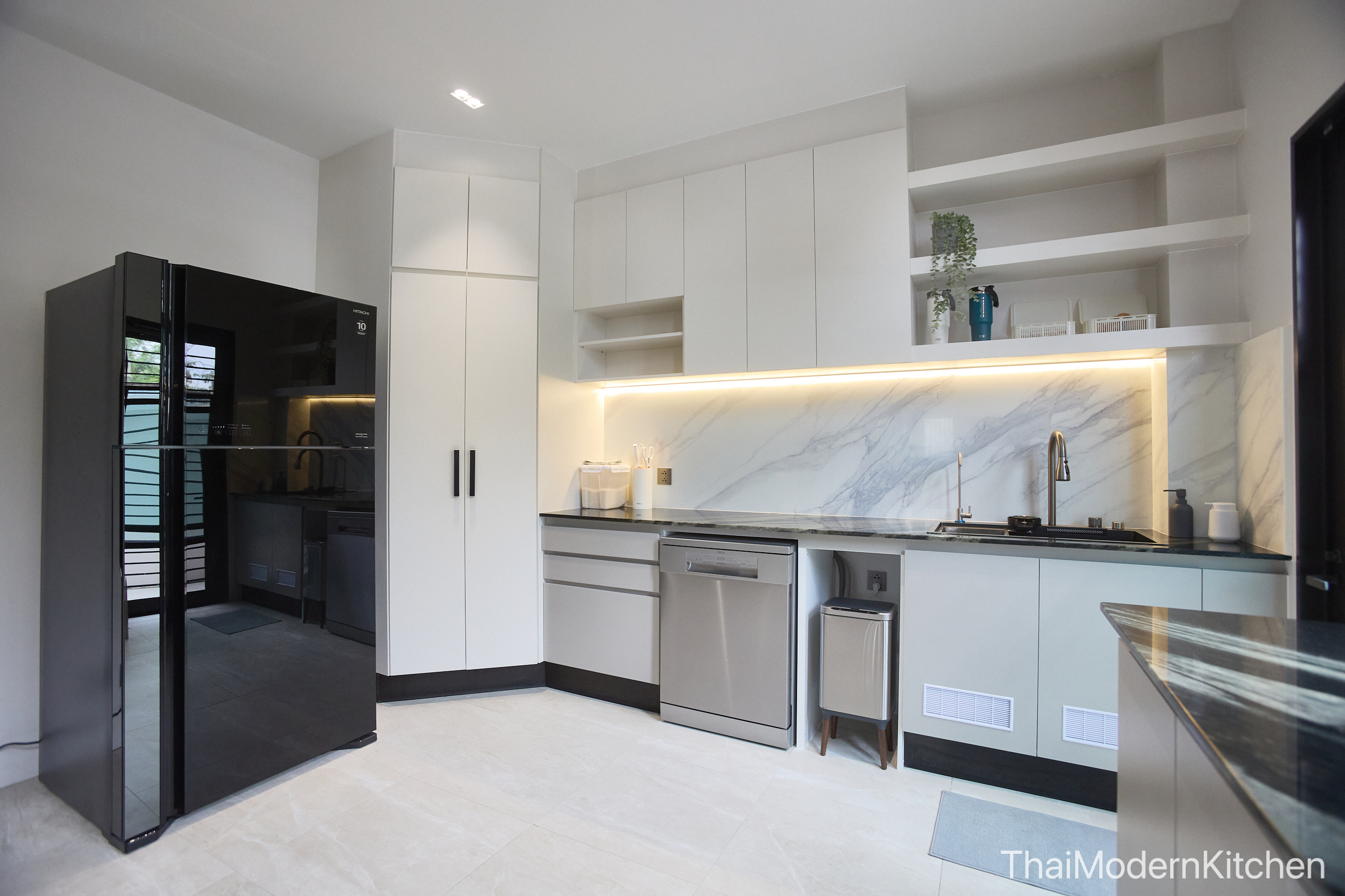 #ครัวบิ้วอิน บ้าน คุณปอ 190,000- ---แยกราคาให้ดู ด้านล่างนะคะ ---