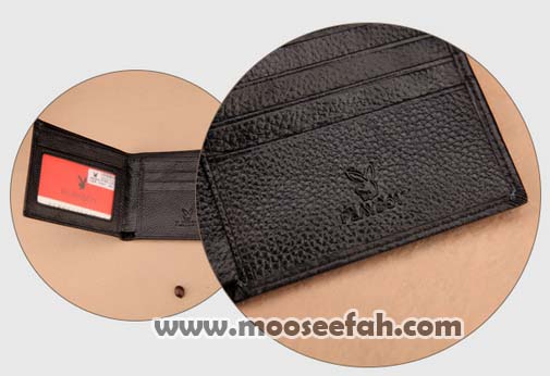 กระเป๋าสตางค์ผู้ชาย PL001 [สีน้ำตาล]