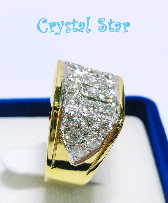 แหวนเพชร CZ เกรด 5A