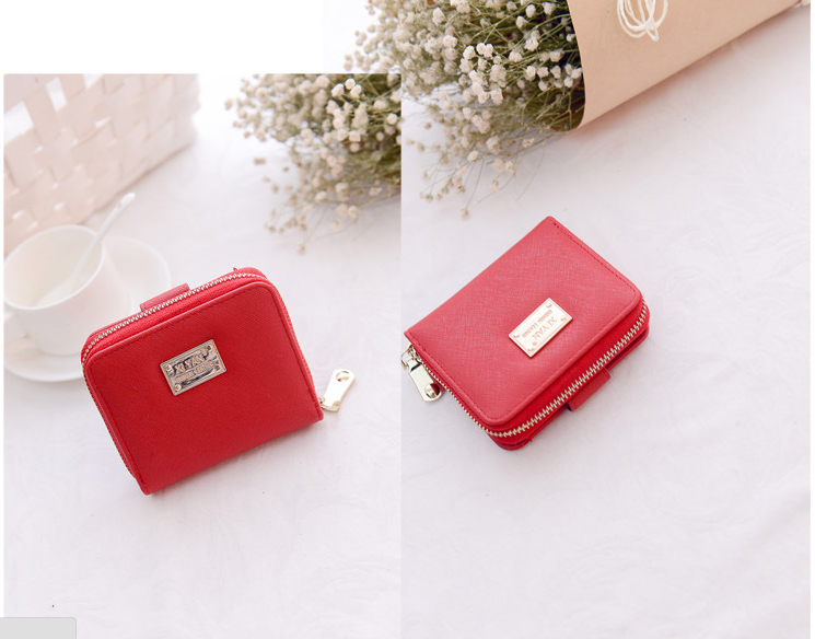 กระเป๋าสตางค์ผู้หญิงใบสั้น XI YAN