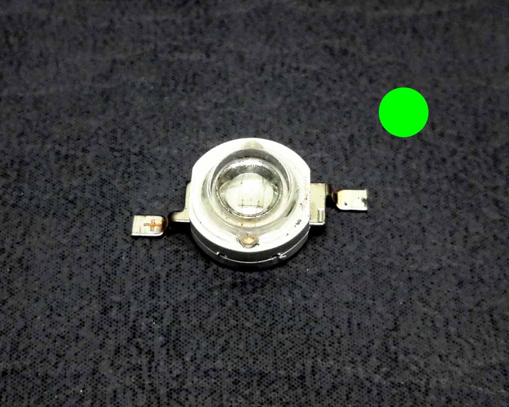 LED 1W แสงเขียว 70LM