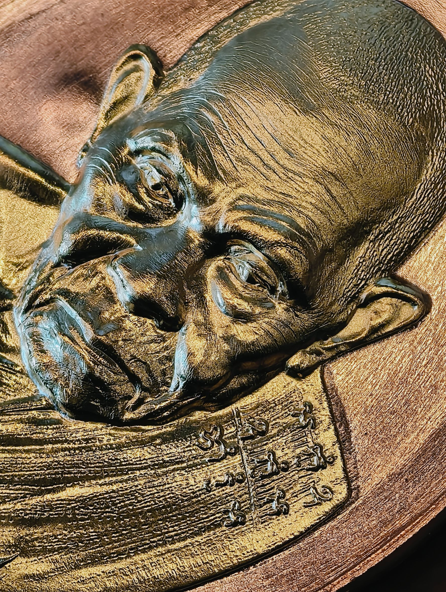 หลวงปู่ทวด วัดช้างให้ หลวงปู่เฮง ปภาโส วัดบ้านด่านช่องจอม เหรียญปาฏิหาริย์ เทพเจ้าแห่งโชคลาภ KA4636