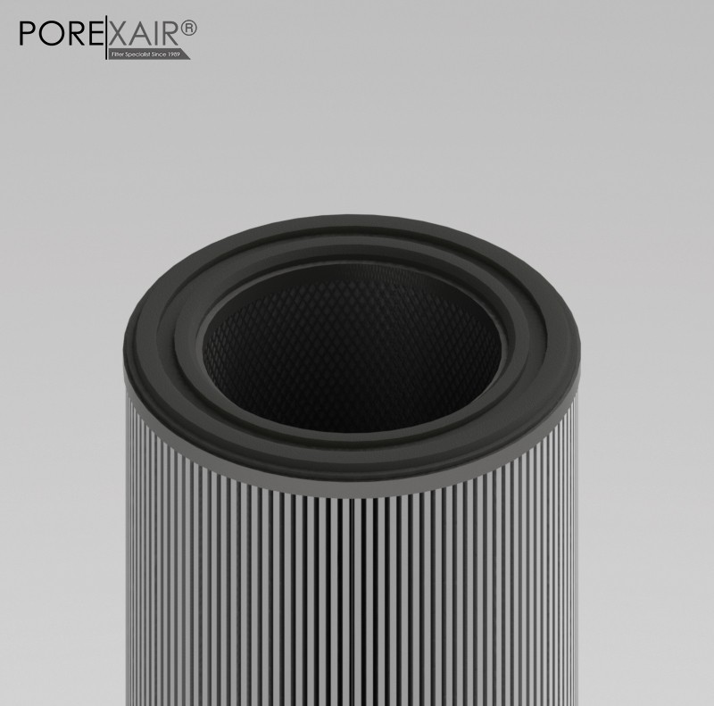 PoreXair Cartridge Filter PA310N CT-20 l ไส้กรองสีฝุ่น Polyester ขนาด 330x216x600
