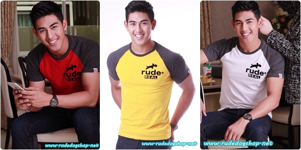 เสื้อยืด rudedog รุ่น rude real
