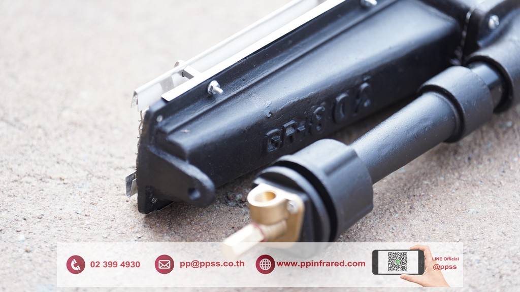 หัวเตาอินฟาเรด SUNSRAYS GR-802 3.14kW ชนิดเหล็กหล่อ ขนาด 555x80x105