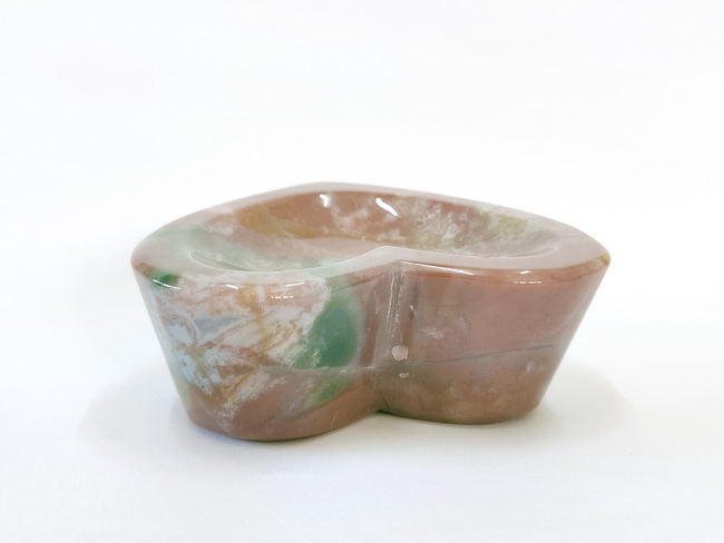 Agate รูปหัวใจ