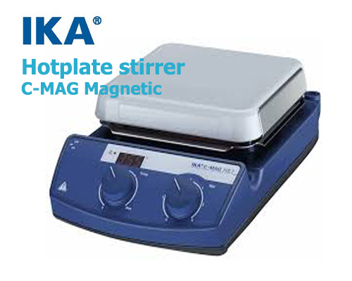 เครื่องกวนสารแบบให้ความร้อน (Hotplate stirrer รุ่น HS7 ยี่ห้อ IKA)