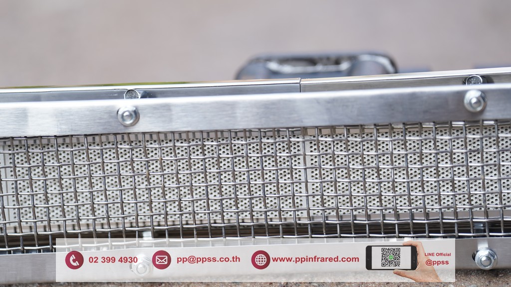 หัวเตาอินฟาเรด SUNSRAYS GR-802 3.14kW ชนิดเหล็กหล่อ ขนาด 555x80x105