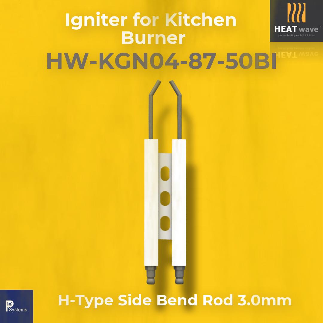 HEATwave H-Type Inner Bend Rod 3.0mm Igniter for Kitchen Burner l เขี้ยวสปาร์ค รูปทรง H งอ สำหรับจุดสปาร์ค (อย่างเดียว) สำหรับเตาฟู่ เตาครัว