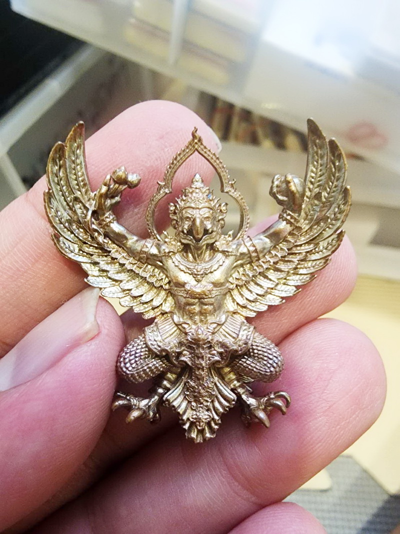 พญาครุฑ วัดครุฑ รุ่น๒ เศรษฐีมหาเศรษฐี สัตตะเมฆา (KP5590)