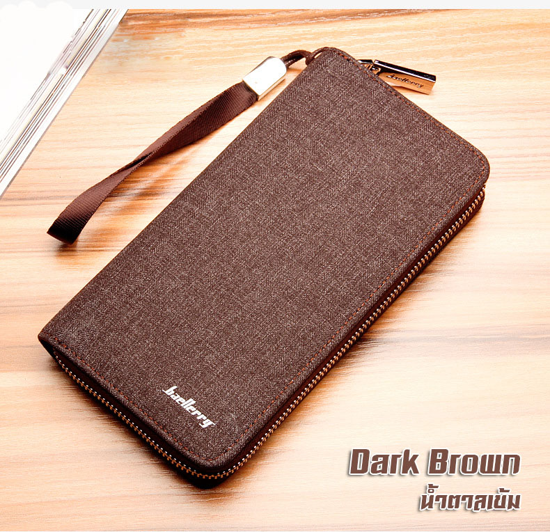 กระเป๋าสตางค์ผู้ชายแบบซิปรอบ [MZ-025]