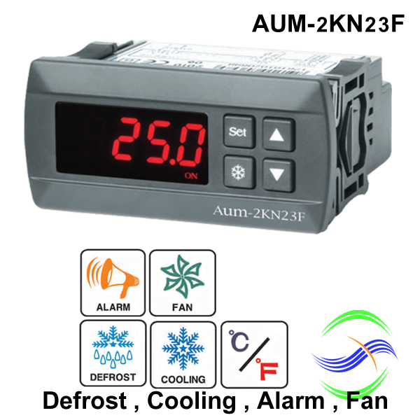 WOOREE AUM-2KN23F Defrost , Cooling , Fan , Buzzer alarm
