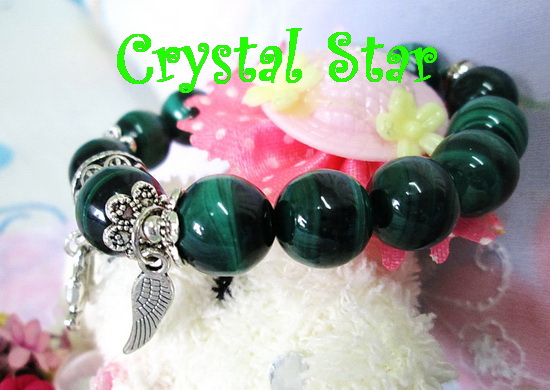 สร้อยข้อมือมาลาไคต์