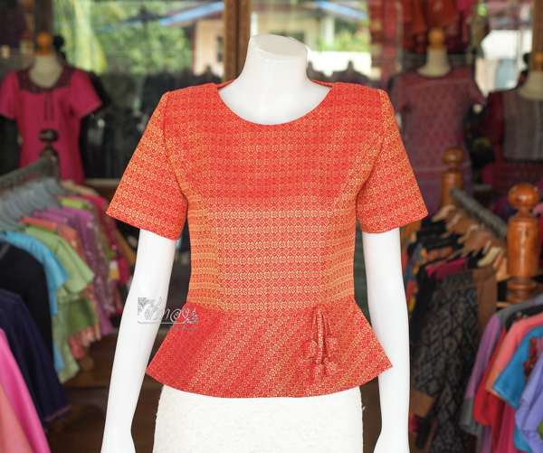 เสื้อผ้าทอลายพิกุล ไซส์ M