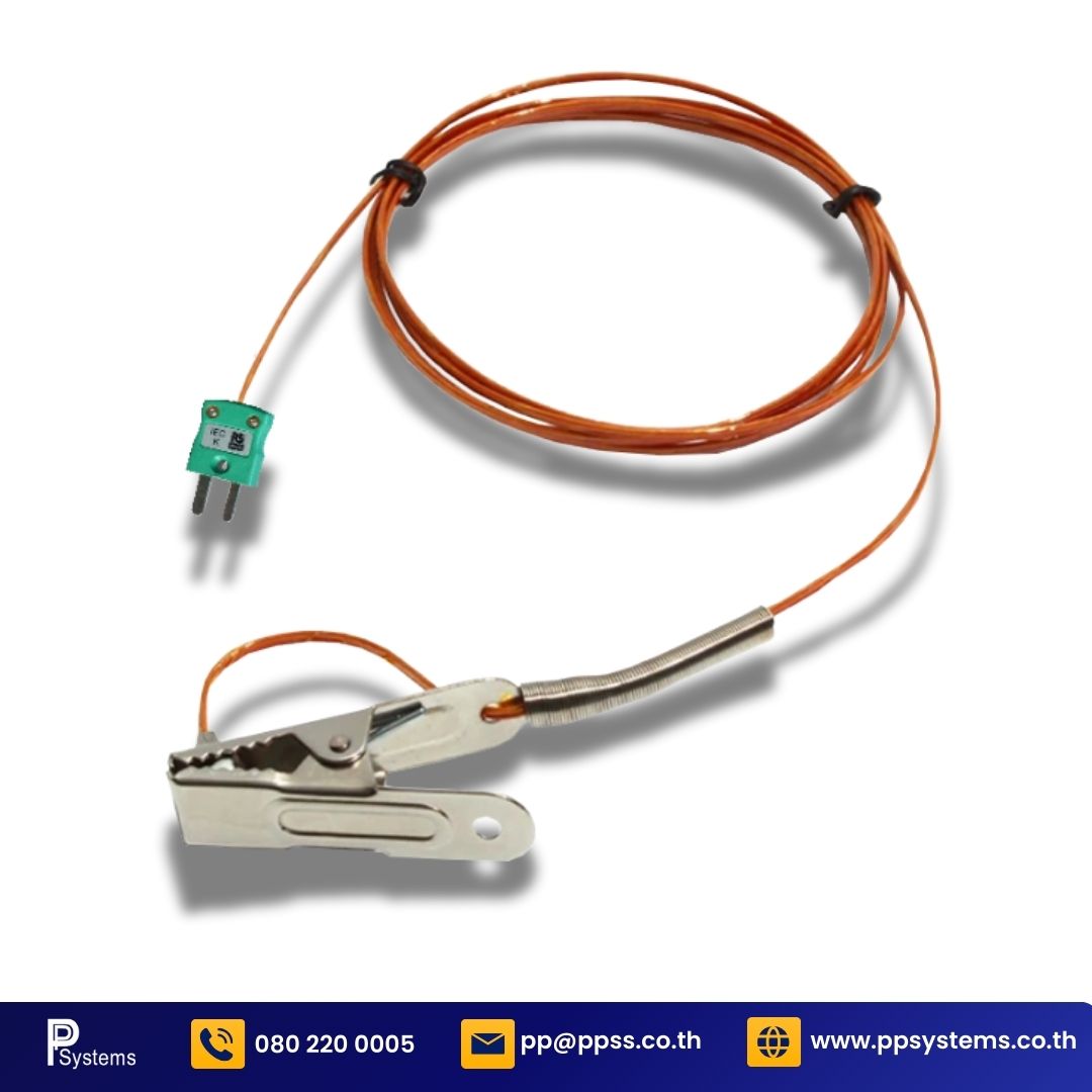 HEATwave Mini-Clamp Surface Surface Kapton Thermocouple Type K - 2m long l สายวัดอุณหภูมิ