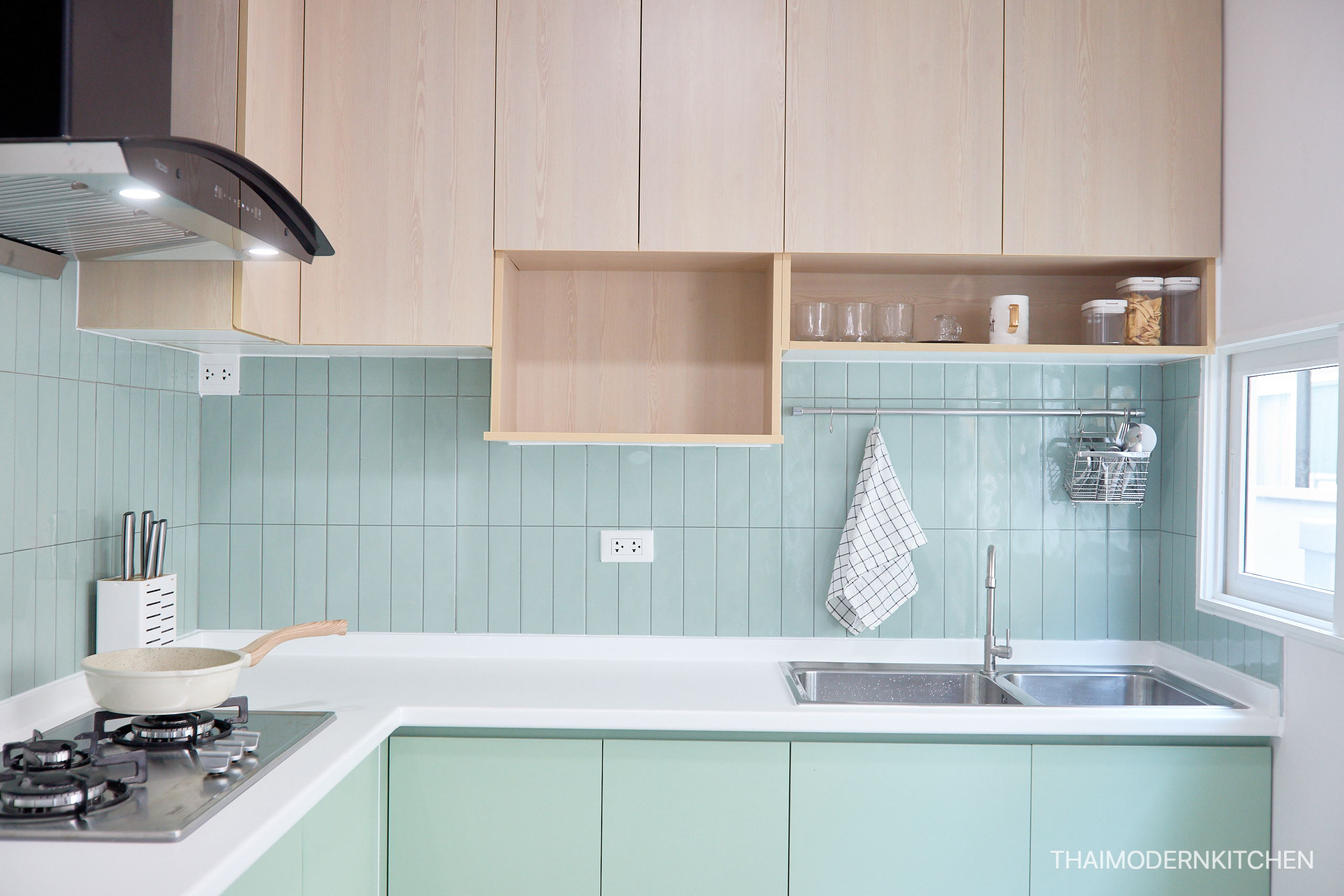 ครัวบิ้วอินบ้านคุณ ดลดนัย ราคา 57000- #หมู่บ้านแกรนด์พลีโน่ ศาลายา-บรม