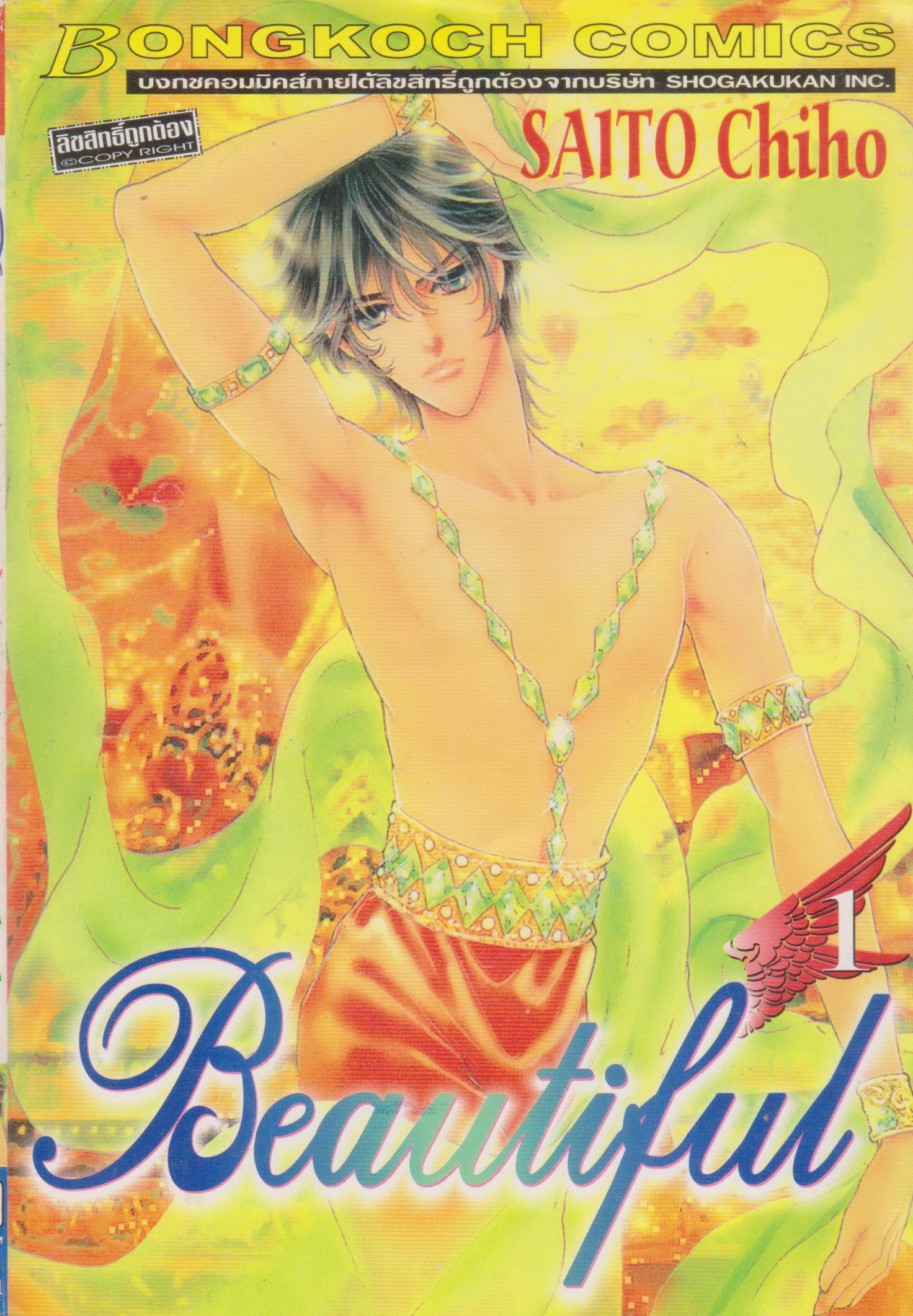 หนังสือการ์ตูน Beautiful เล่ม 1-4 จบ (ขายยกชุด) ผู้เขียน Saito Chiho