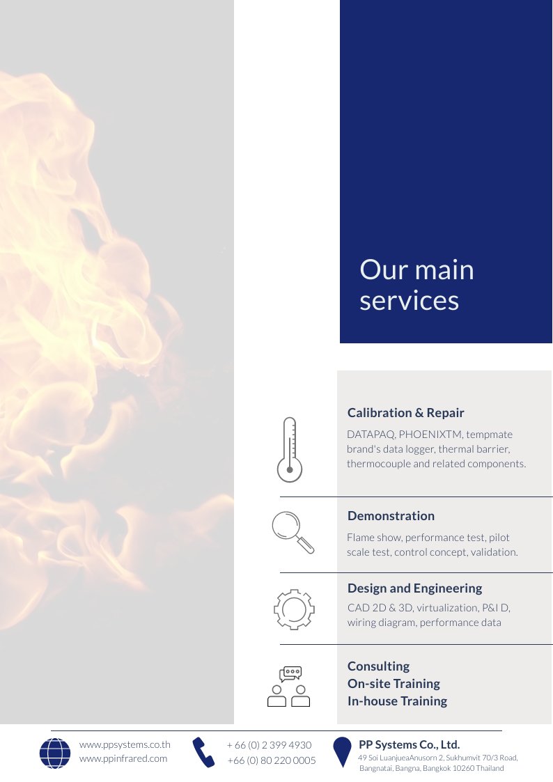 PP Systems Brochure V.2023 l แนะนำสินค้าและบริการ บจก.พีพี ซิสเต็ม
