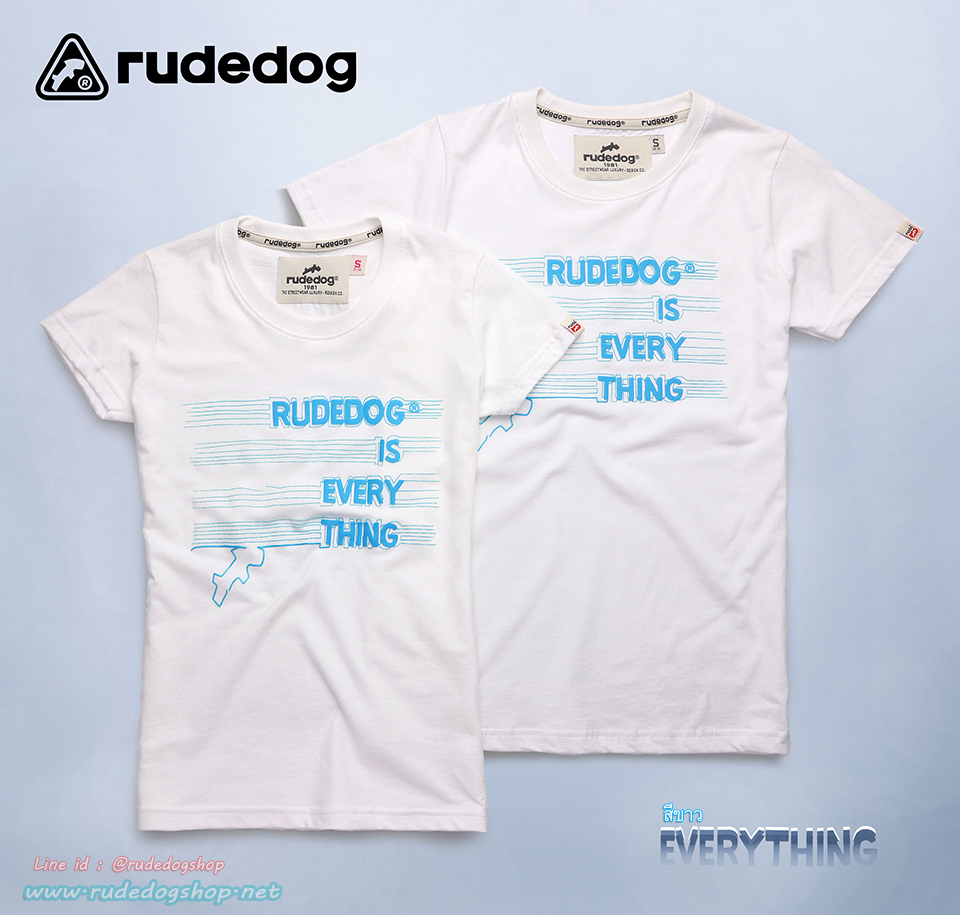 เสื้อยืดแขนสั้นผู้หญิง rudedog รุ่น EveryThing (เอฟเวรี่ติง)