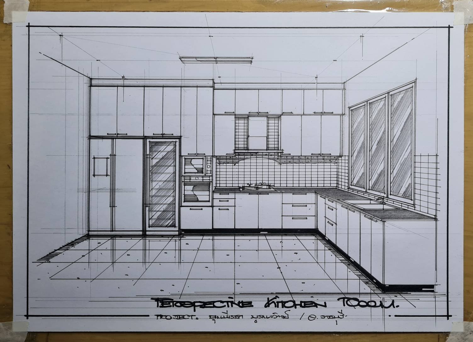 ครัวบิ้วอิน บ้านคุณ พีรชา ราคา 162,000- ราชบุรี