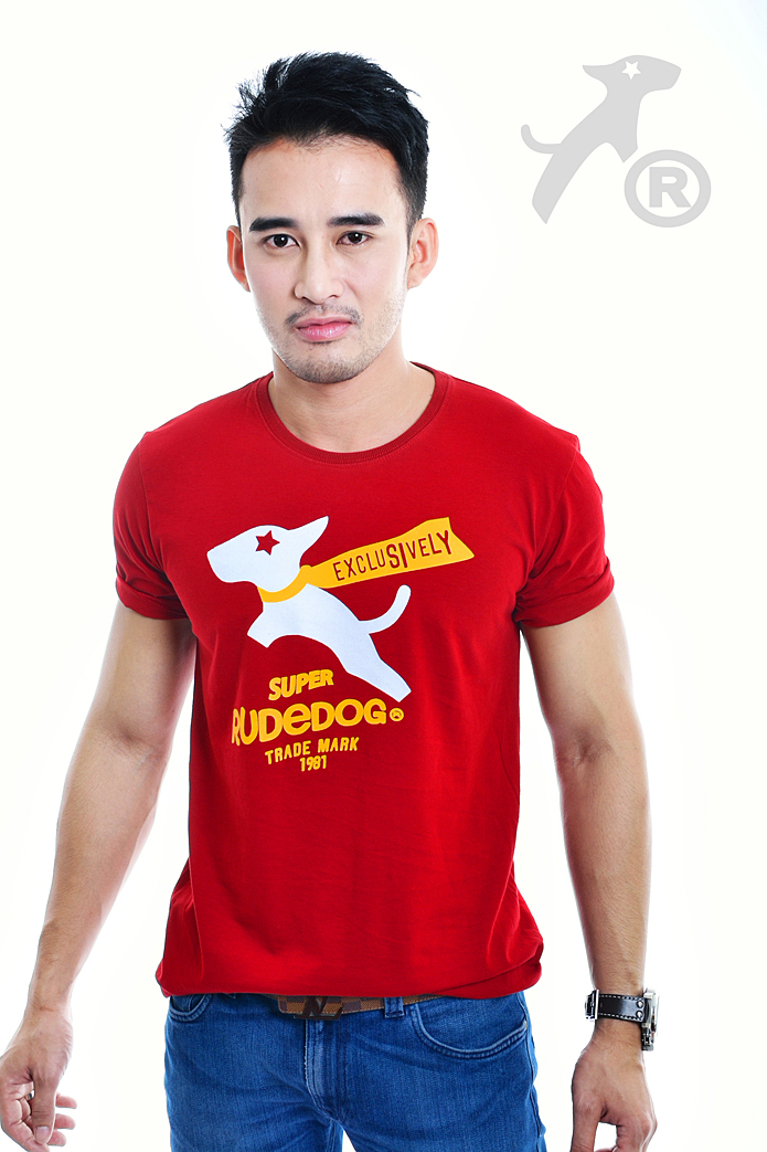 เสื้อยืด Rudedog รุ่น Superdog Size M