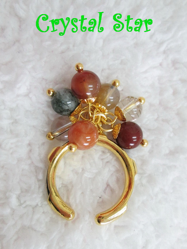 แหวนหางช้าง+ไหมห้าสี